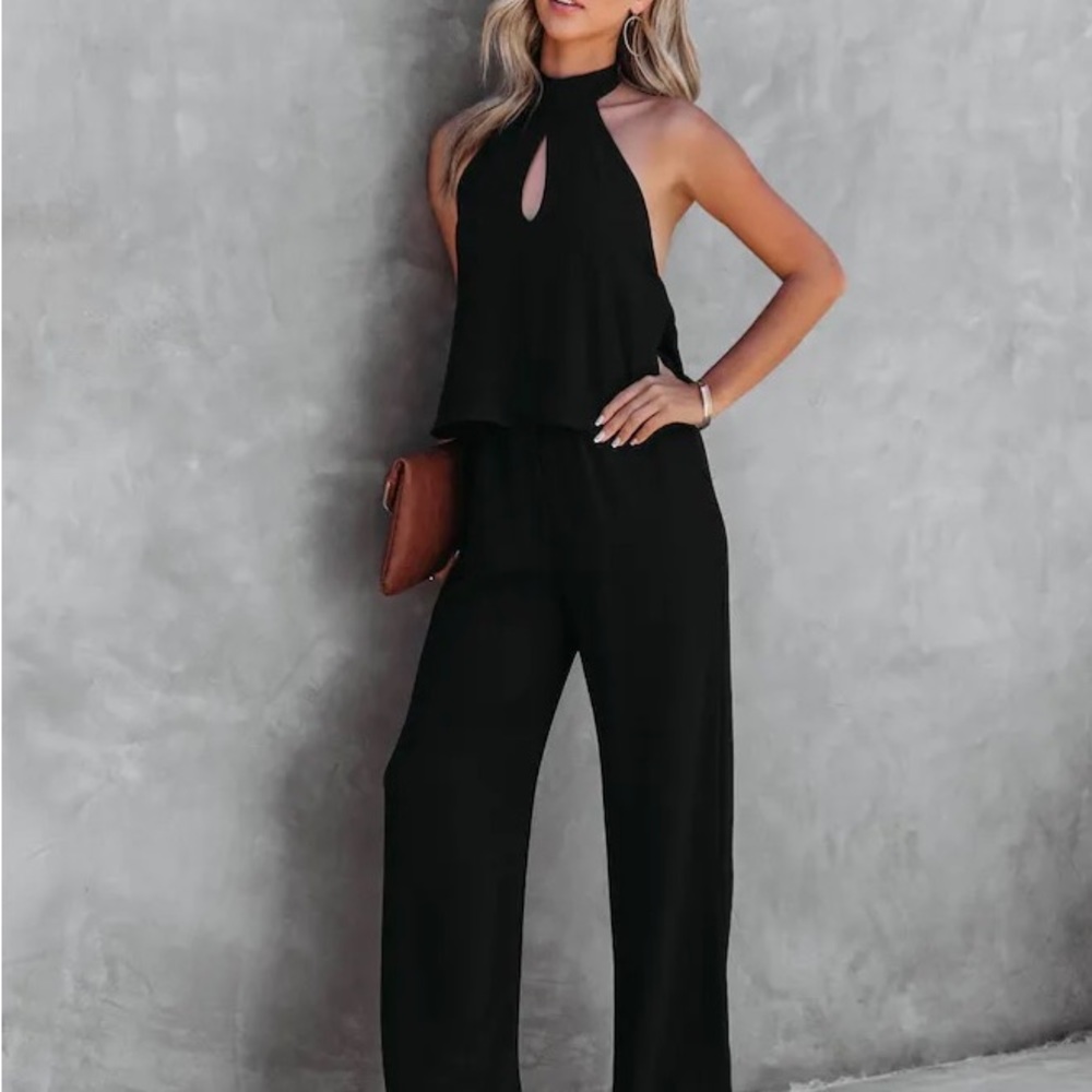 VICI stunning halter jumpsuit NWOT - Picture 12 of 12